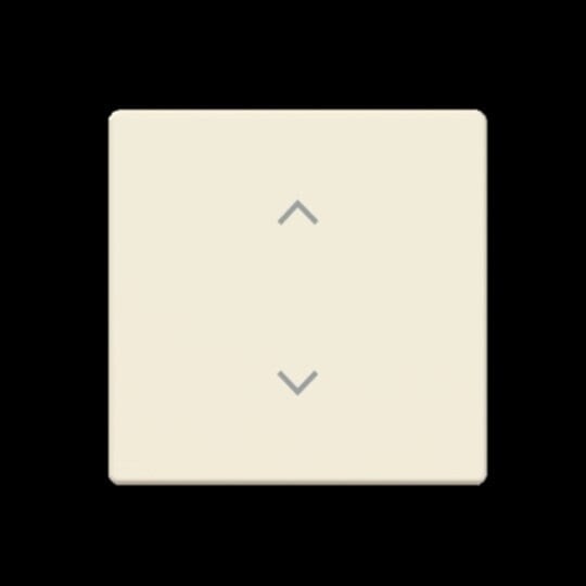 Busch-Jaeger Wippe Schalter/Dimmer elf-weiß 6735-11-82 glänzend Pfeile