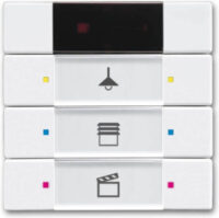 Busch-Jaeger Tastsensor 3/6-fach mit Infrarot 6129/01-84