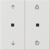 Gira Bedienaufsatz Memory reinweiß 536303