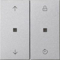 Gira Bedienaufsatz Memory alu 536326