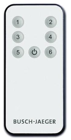 Busch-Jaeger IR Handsender grau/anthr 220 MasterL. pre KNX 6179