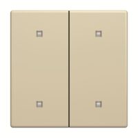 Busch-Jaeger Wippe 2-fach Elektroniktaster 2570-20-82