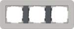 Gira Abdeckrahmen 3-fach Grau/Anthrazit 0213422