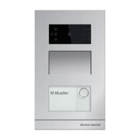 Bild vom Produkt: BUSCH-JAEGER Türstation AP alu 1RT LAN H81316P1-A-03 m.Kamera m.Infoschild