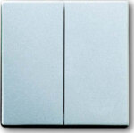 Busch-Jaeger Wippe Aluminium-Silber Serienschalter/-taster 1785-83