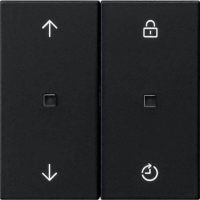 Gira Bedienaufsatz schwarz S3000 Memory 5363005