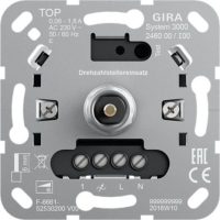 Bild vom Produkt: Gira Drehzahlstellereinsatz speed reguliert 246000