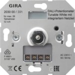 Gira DALI-Potentiometer Tun WH Netzt Einsatz 203000
