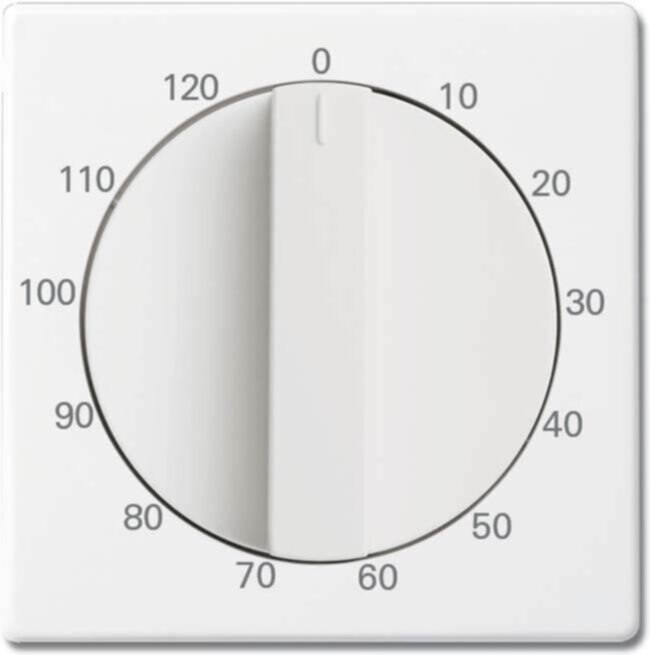 Busch-Jaeger Busch-Jaeger Zentralscheibe studioweiß Bedienelement 1771-84-103