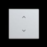 Busch-Jaeger Wippe Schalter/Dimmer Edelstahl matt 6735-11-866 Pfeile