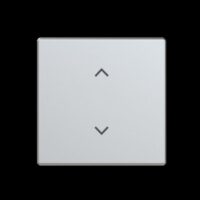 Busch-Jaeger Wippe Schalter/Dimmer Edelstahl matt 6735-11-866 Pfeile