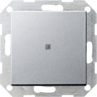 Gira Tast-Kontrollschalter alu 012426