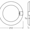 Ledvance LED TUBE T9C EM V 11W 840 G10Q 1320lm 4000K LED-Röhre Ringform KVG/VVG – Bild 3