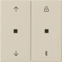 Gira Jalousie+Schaltuhr bluetooth cremeweiß 536701