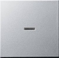 Gira Wippschalter alu m. Kontrollfenster 091426