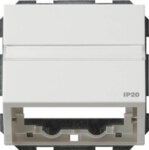 Gira Datenhaube Tragring + BSF reinweiß 087066