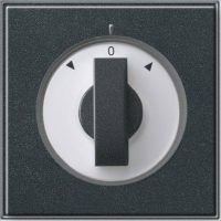 Gira Abdeckung m.Knebel anthrazit Jalousie, TX44 066667