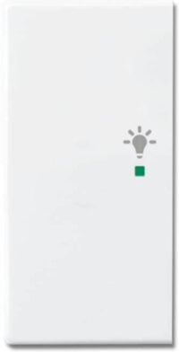 Busch-Jaeger Wippe 2-f li, Symbol Licht studioweiß 6231-21-84