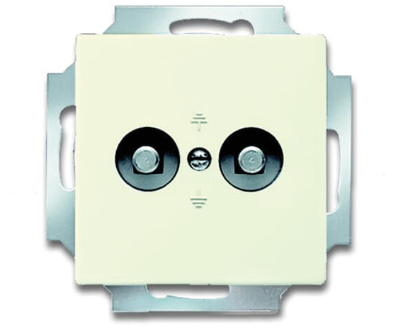 Busch-Jaeger Busch-Jaeger Potentialausgleich elf/weiß 2-fach Unterputz 2095 UC-82