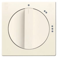 Busch-Jaeger Zentralscheibe elf/weiß f.3Stufen-Drehschalt 2542 DR/02-82