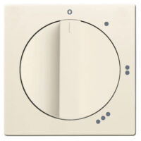 Busch-Jaeger Zentralscheibe elf/weiß f.3Stufen-Drehschalt 2542 DR/01-82