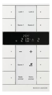 Busch-Jaeger HVAC-Slave-Gerät 10-fach, BE, studio/weiß SBS/U10.0.11-884