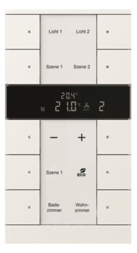 Busch-Jaeger HVAC-Gerät 10-fach, BE, studio/weiß SBR/U10.0.11-884