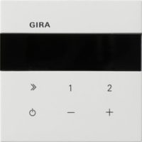 Bild vom Produkt: GIRA 2320112 UP-Radio IP Flächenschalter Reinweiß glänzend