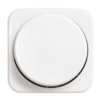 Busch-Jaeger Zentralscheibe alpinweiß für UP-Drehdimmer 2115/11-214-500
