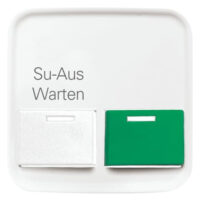Busch-Jaeger Zentralscheibe alpinweiß Licht-Ton-Rufsysteme 2548-642 BD-214-101