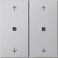 Gira Wippe 2-fach Alu 538626