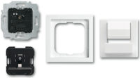 Busch-Jaeger PowerDock-Set mit Lightning Studioweiß 6480-84