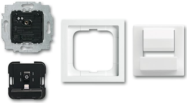 Busch-Jaeger PowerDock-Set mit Lightning Studioweiß 6480-84