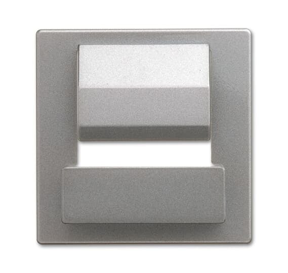 Busch-Jaeger Busch-Jaeger Zentralscheibe Edelstahl PowerDock USB 6477-866