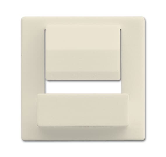 Busch-Jaeger Busch-Jaeger Zentralscheibe elf/weiß PowerDock USB 6477-82
