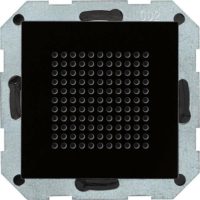 Gira Lautsprecher UP-Radio System 55 schwarz Glasop. 228205