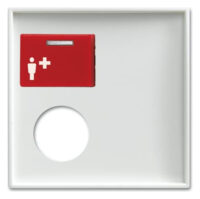 Busch-Jaeger Zentralscheibe alpinweiß Licht-Ton-Rufsysteme 2548-071 E-914