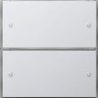 Gira Tastsensor 3 Komfort 2-fach für KNX, reinweiß glänzend, 2032112