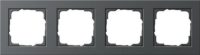 Gira Abdeckrahmen 4f.anthrazit E2 021423