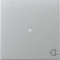 GIRA 329126 Wippe Kontrollfenster+Symbol Steckdose System 55 Farbe Alu