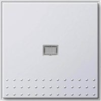 Gira Wippschalter reinweiß m. Kontrollfenster 091466