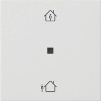 Gira KNX RF Bedienaufsatz 1-f. Reinweiß 510627