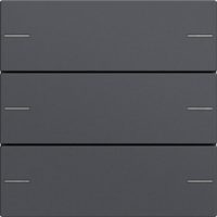 Gira Wippenset 3-fach Tastsensor Anthrazit 575328