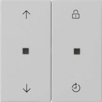 Gira Bedienaufsatz Memory grau 5363015