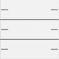 Gira Wippenset 3-fach Tastsensor Reinweiß 575327