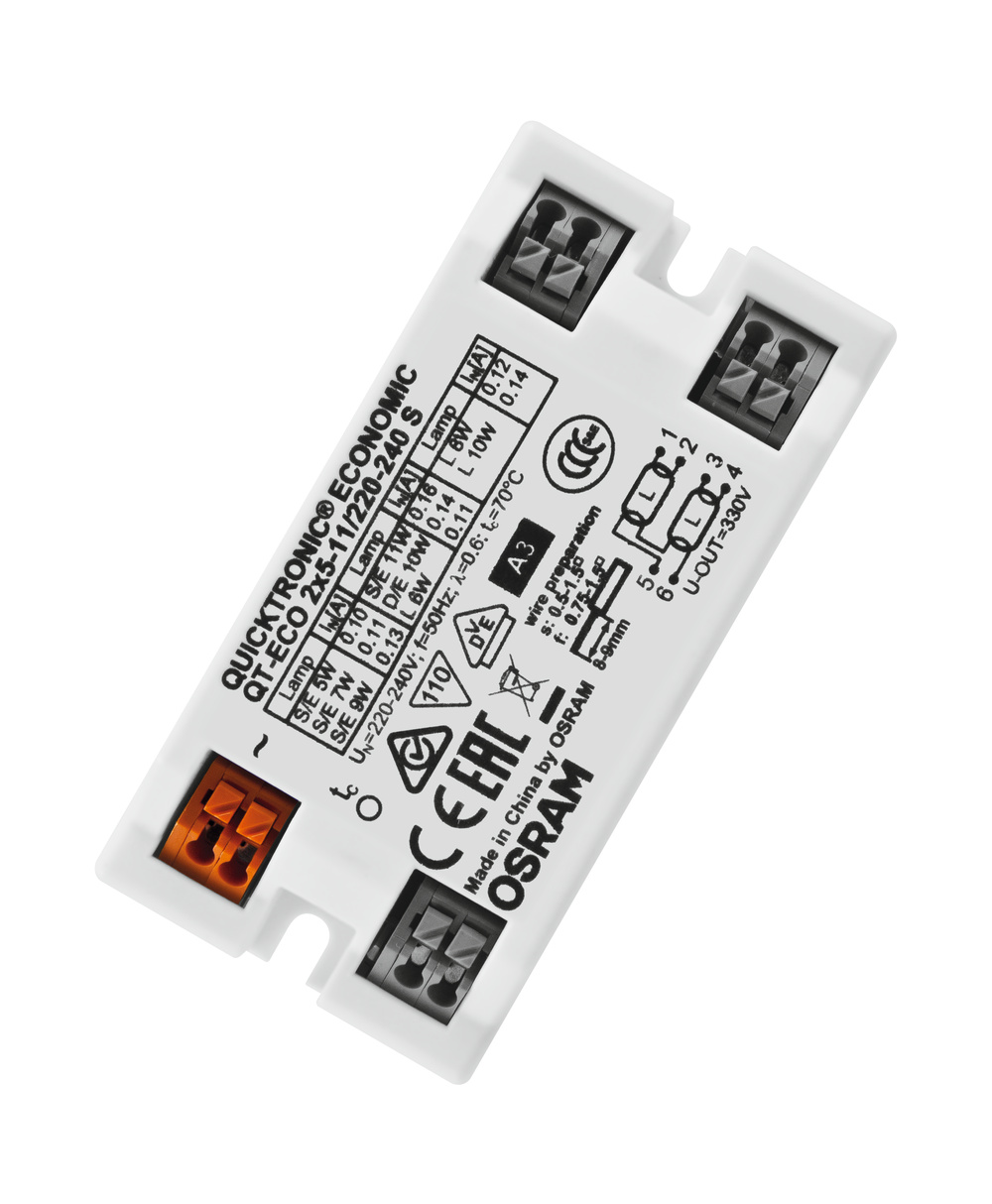 Osram QT-ECO 2x5-11W 220-240V S UNV1 80x40x22 QUICKTRONIC Vorschaltgerät