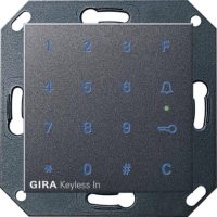 Gira Code Tastatur anthrazit Keyless In 260528