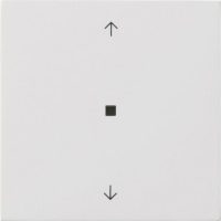 Gira Funk-Bedienaufsatz Pfeile FS Reinweiß 5494112