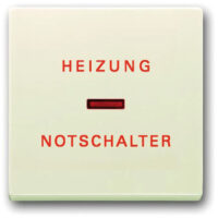 Busch-Jaeger Wippe sav/ews Heizung-Notschalter 1789 H-82
