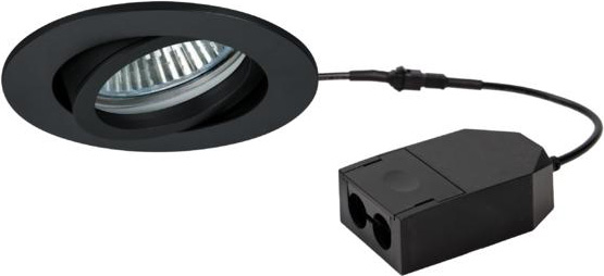 Brumberg 39383183 LOOP LED-Einbau Set 230V 5W,38°, 3.000K schwarz rd